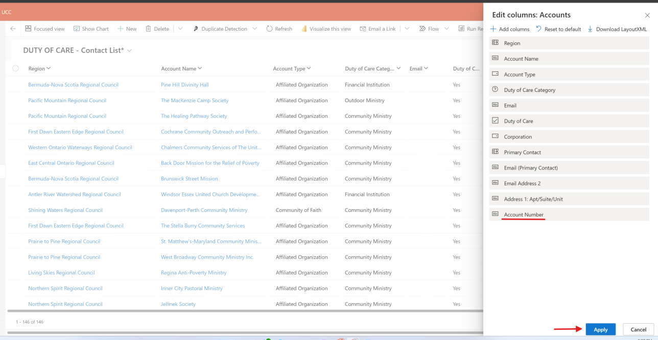 How to Get the View with Desired Fields in Dynamics 365 – United Church ...